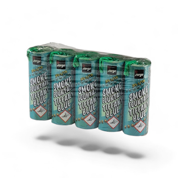 RAUCHKERZEN 5 STK. 40 SEK. HELLBLAU JFS-1/TB