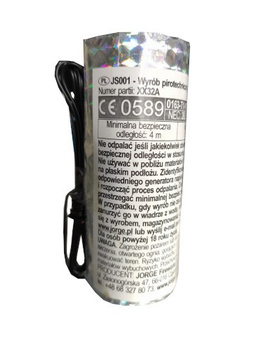 SREBRAN FONTANNA 2,5M 15SEK JS001