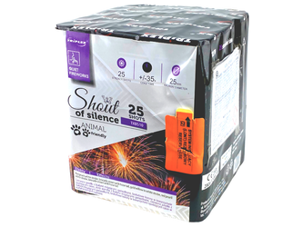 SHOUT OF SILENCE 25 SCHUSS 25MM TXB510