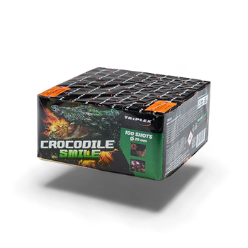 KROKODILSLÄCHELN 100 AUFNAHMEN 20MM TXB1691