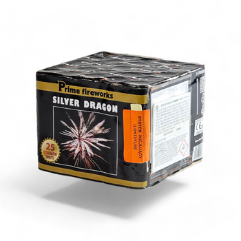 SILBERNER DRACHE 25 SCHÜSSE 25MM TXB389