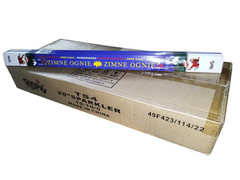 WUNDERKERZEN 70CM 100 PACKUNGEN À 5 STÜCK TS4 TROPIC