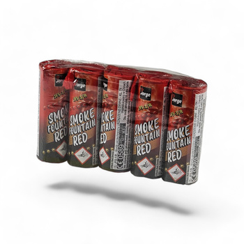 RAUCHKERZEN 5 STÜCK 40 SEKUNDEN ROT JFS-1/R