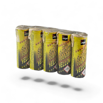 ŚWIECE DYMNE 5 SZTUK 40 SEKUND ŻÓŁTE JFS-1