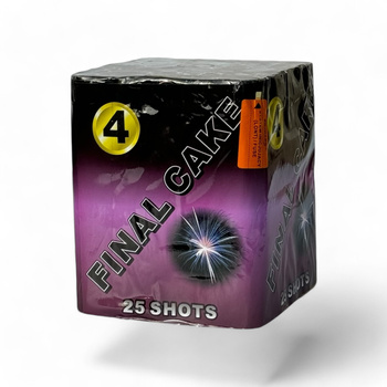 FINAL CAKE 4 25 SCHÜSSE 30MM XB3007